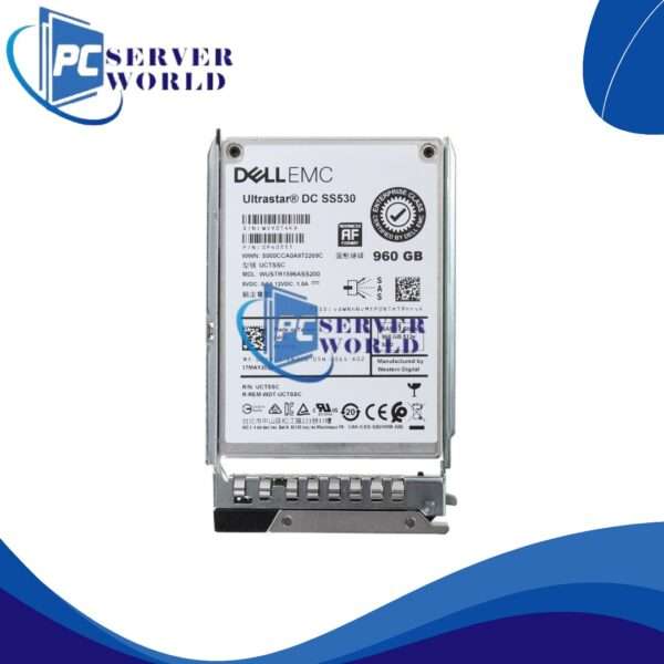 4YPVD DELL ULTRASTAR DC SS530 960GB 12GBPS 2.5" SSD SAS HARD DRIVE 04YPVD