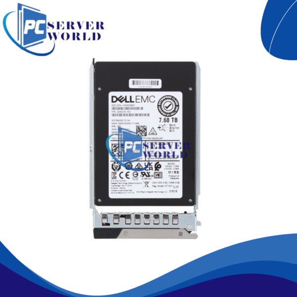 2THYF DELL 7.68TB SAS 12GBPS 512E RI SED SSD HARD DRIVE