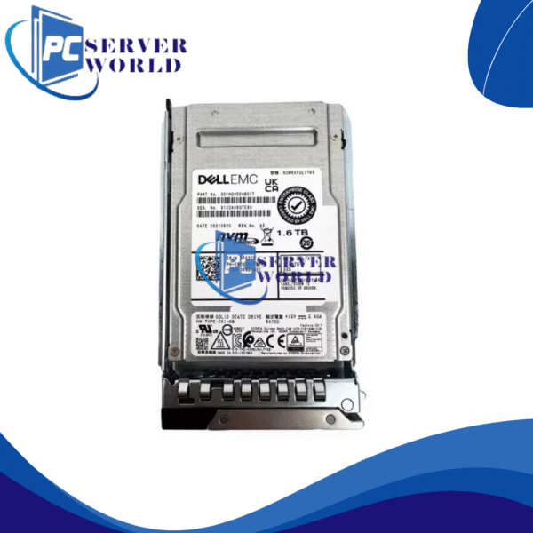 P03YC DELL 1.6TB TLC NVME SSD 2.5" GEN4 MU HARD DRIVE