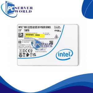 86DM1 DELL INTEL D7-P5520 7.68TB PCI-E GEN4 NVME 2.5″ HARD DRIVE 086DM1