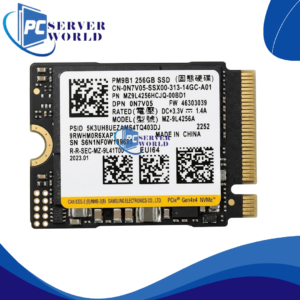 N7V05 DELL 256GB M.2 PCIe Gen 4 x4 Solid State Drive PM9B1 0N7V05